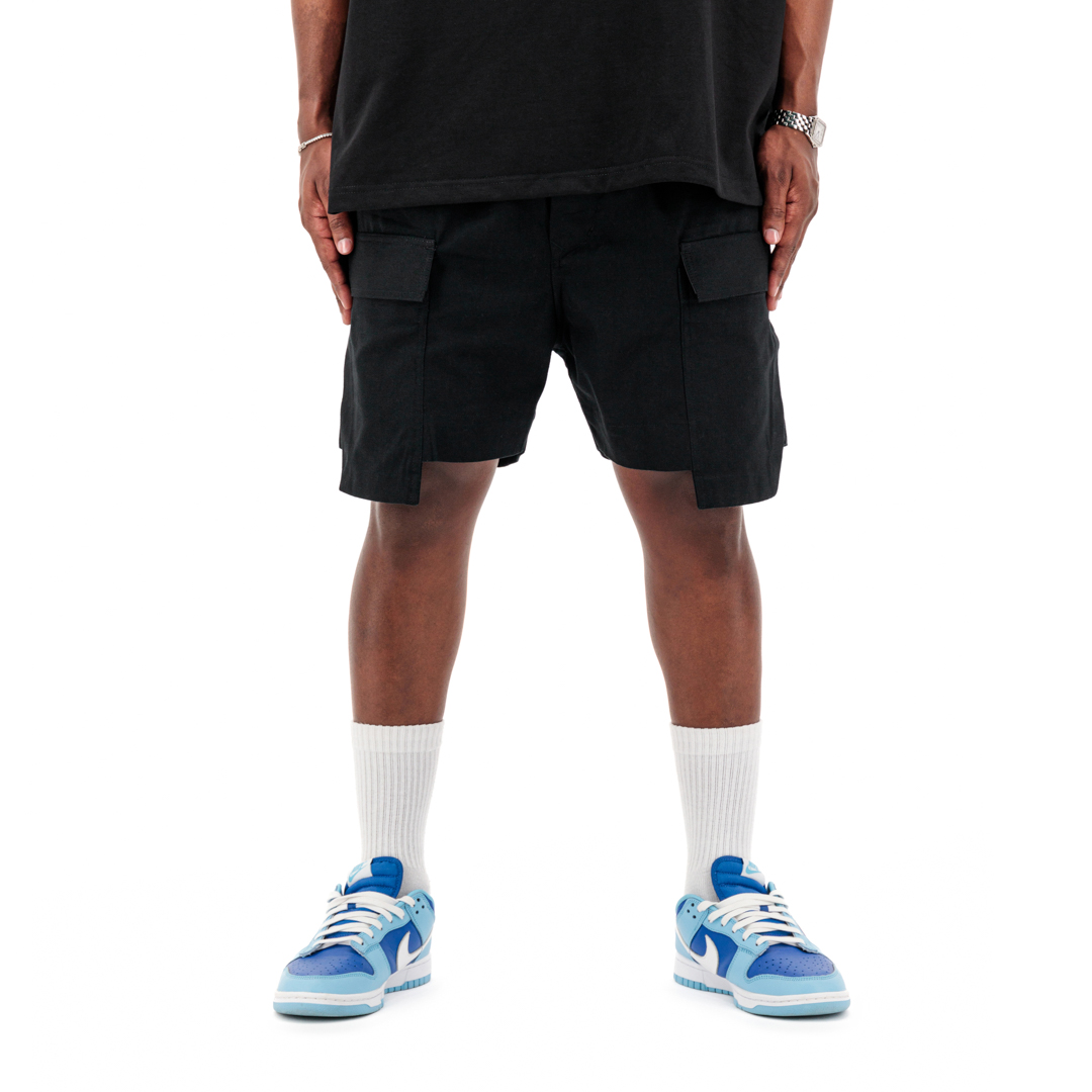 Black Cargo Short