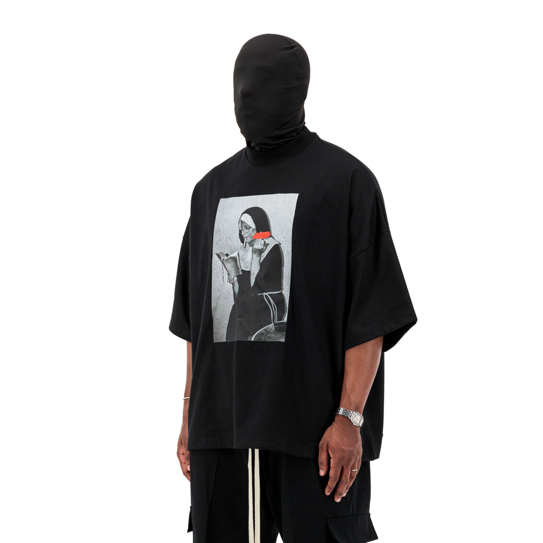 Nun Printed T-Shirt - Image 3