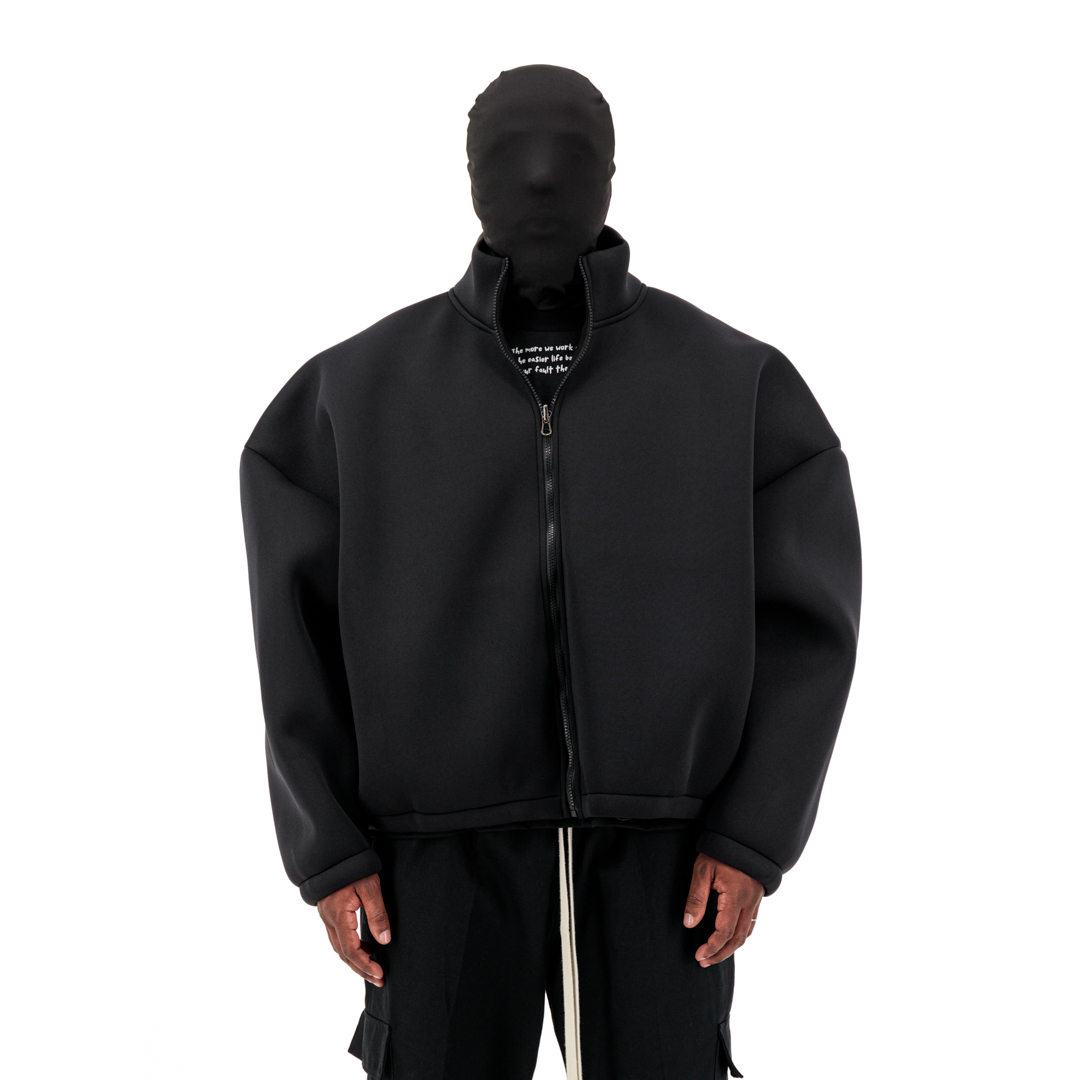 Boxy Zip Up Jacket