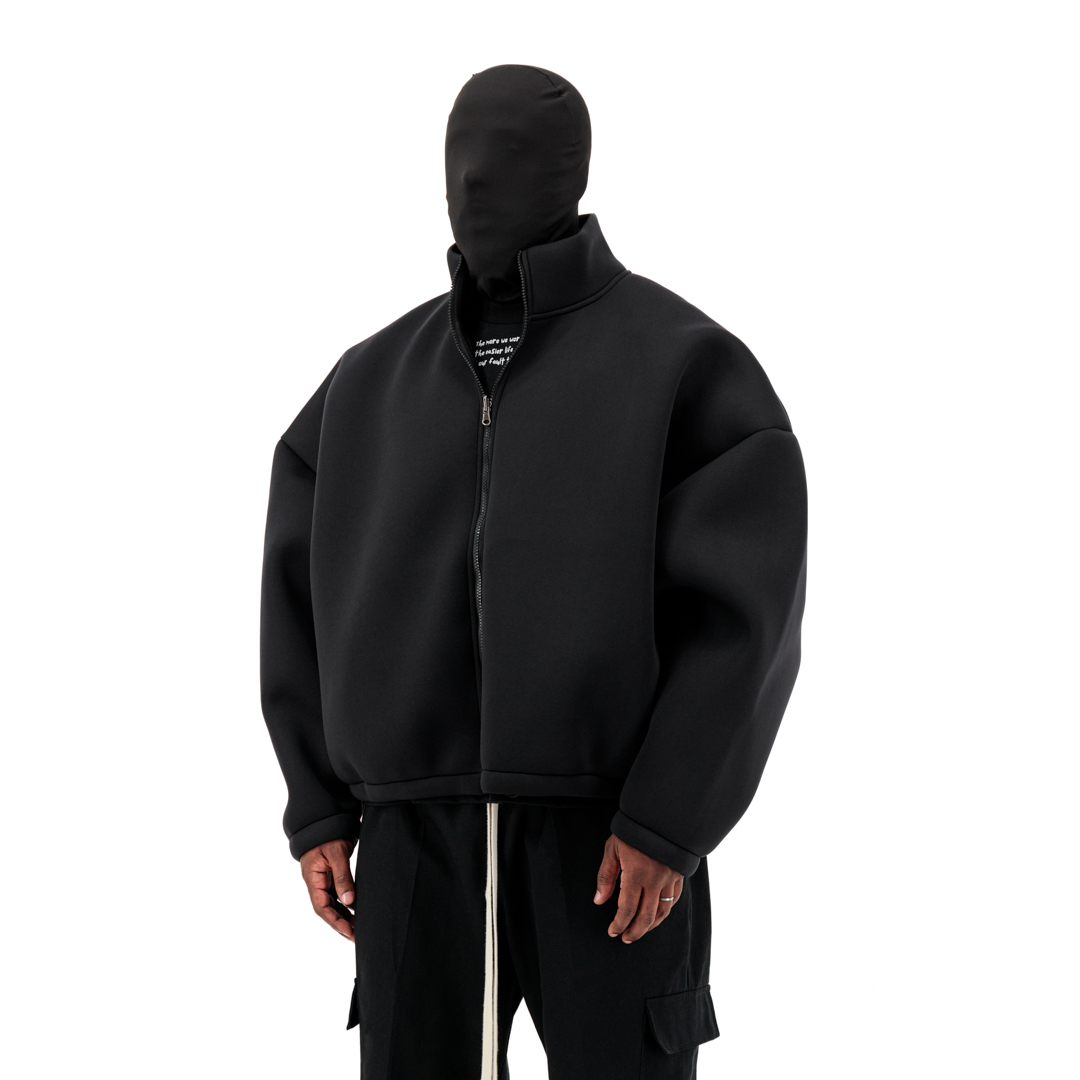 Boxy Zip Up Jacket - Image 2